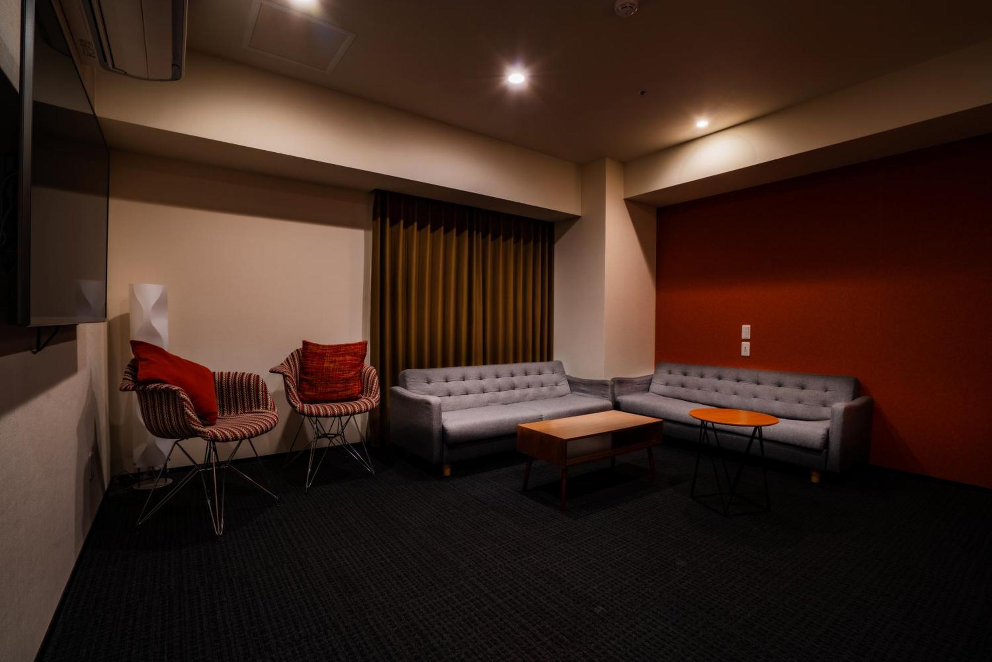 Randor Hotel Sapporo Suites Rum bild The lounge at the 21st Century Museum of Contemporary Art